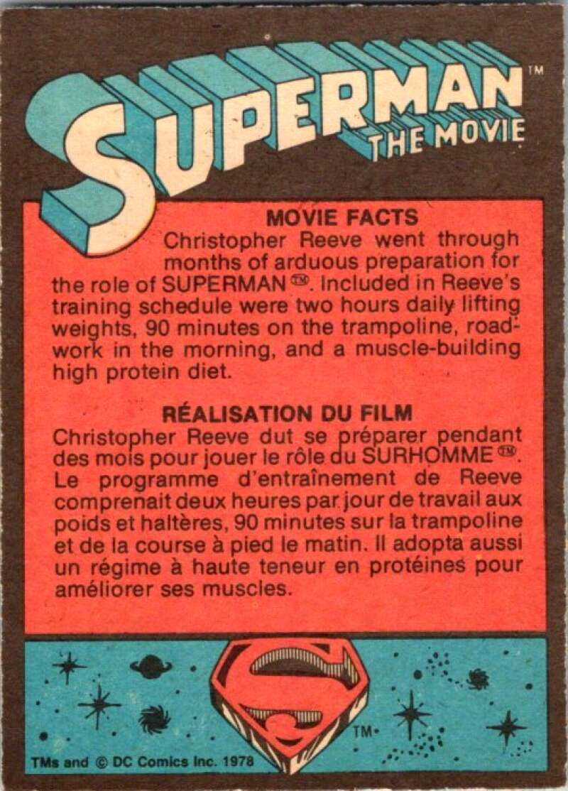 1978 OPC Superman #89 Lovely Lois Lane Margo Kidder   V52028 Image 2