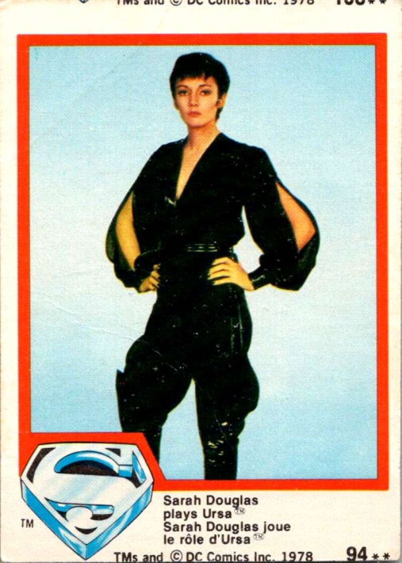 1978 OPC Superman #94 Sarah Douglas plays Ursa   V52047 Image 1