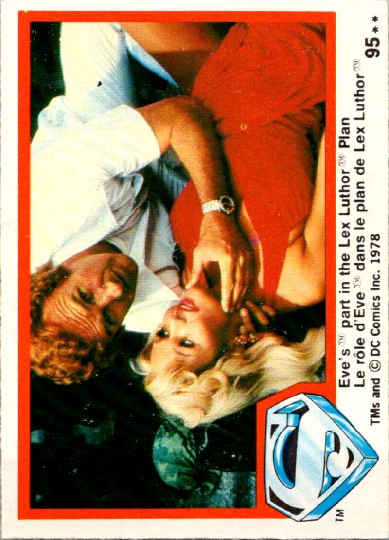 1978 OPC Superman #95 Eve's Part in the Lex Luthor Plan   V52050 Image 1