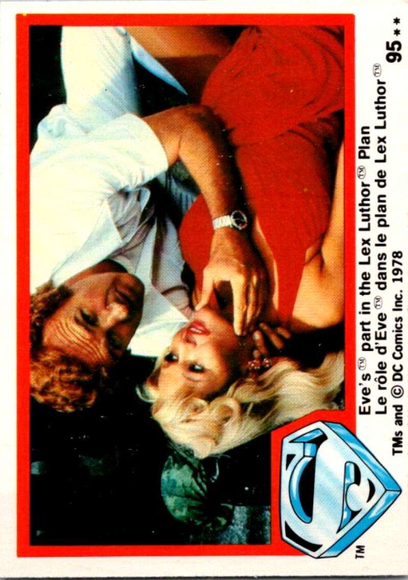 1978 OPC Superman #95 Eve's Part in the Lex Luthor Plan   V52051 Image 1