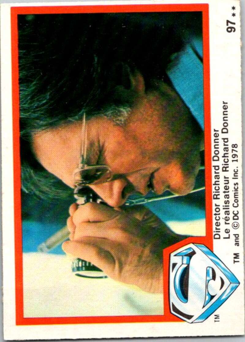 1978 OPC Superman #97 Director Richard Donner   V52058 Image 1