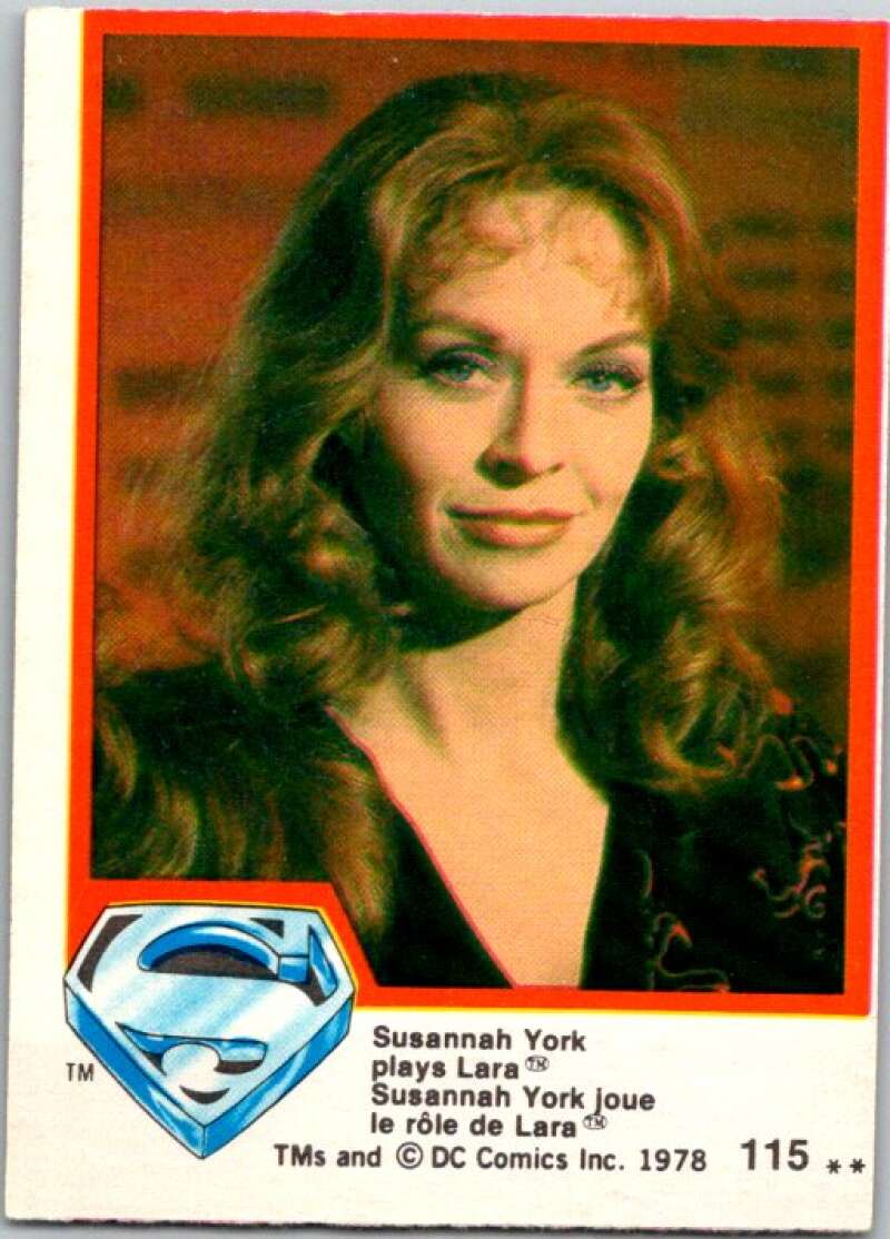 1978 OPC Superman #115 Superman In Metropolis   V52128 Image 1