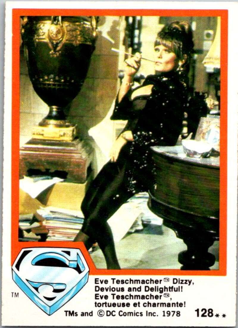 1978 OPC Superman #128 Eve Teschmacher : Dizzy/Devious  V52170 Image 1