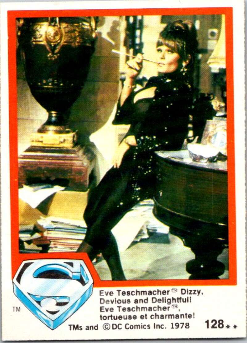 1978 OPC Superman #128 Eve Teschmacher : Dizzy/Devious  V52171 Image 1