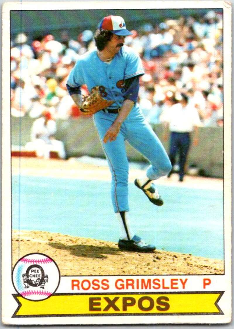 1979 OPC Baseball #4 Ross Grimsley  Montreal Expos  V50280 Image 1