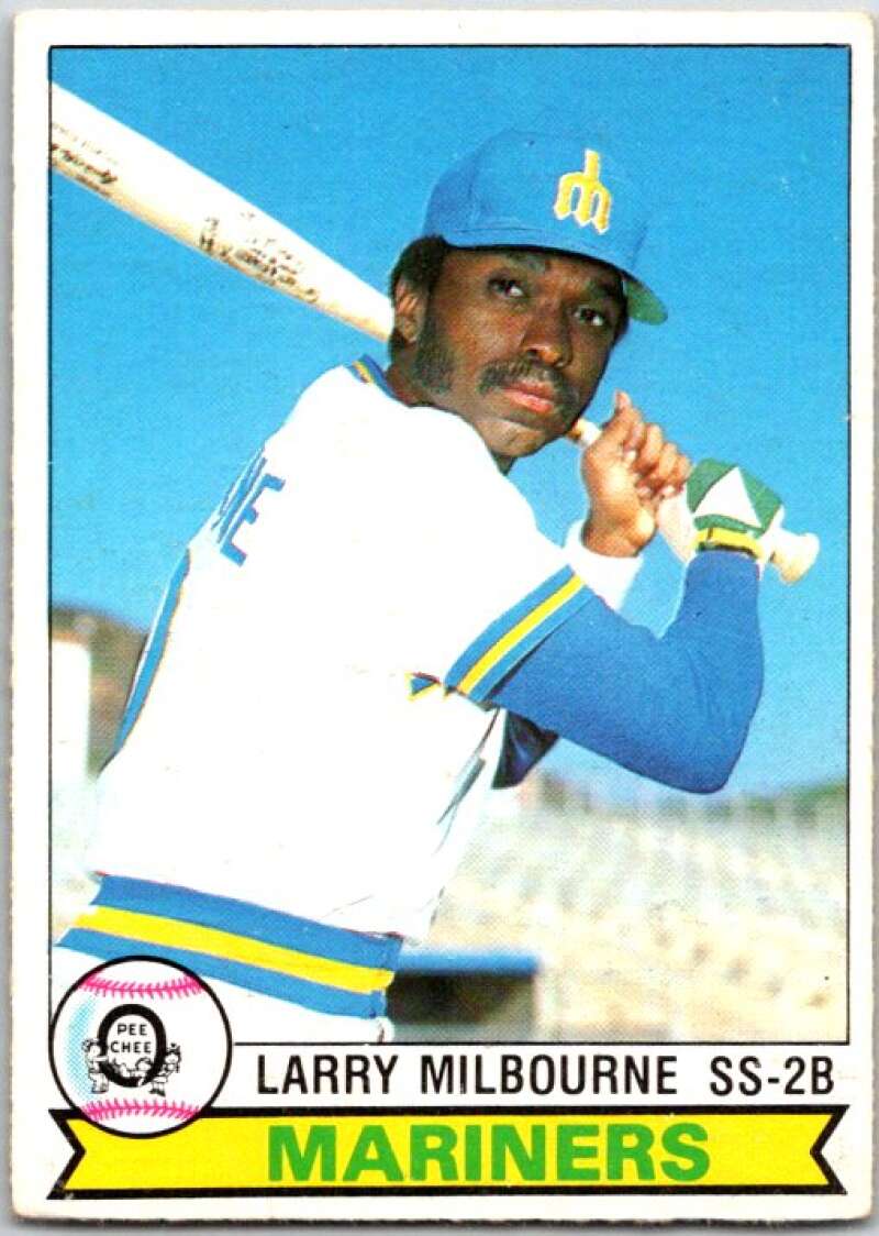 1979 OPC Baseball #100 Larry Milbourne  Seattle Mariners  V50345 Image 1