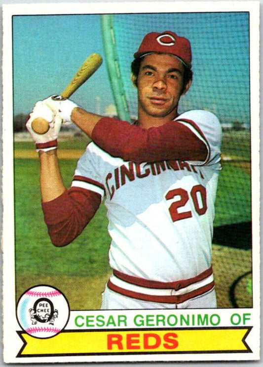 1979 OPC Baseball #111 Cesar Geronimo  Cincinnati Reds  V50356 Image 1