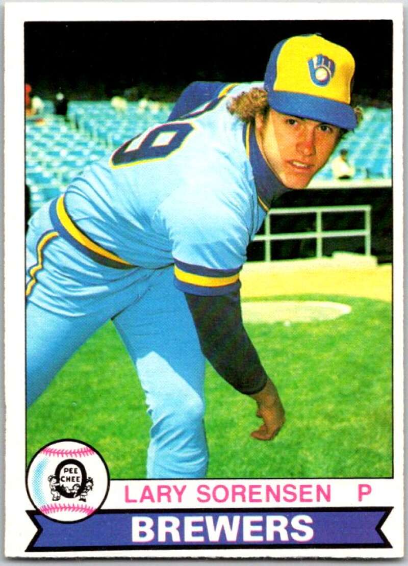 1979 OPC Baseball #152 Lary Sorensen DP  Milwaukee Brewers  V50387 Image 1