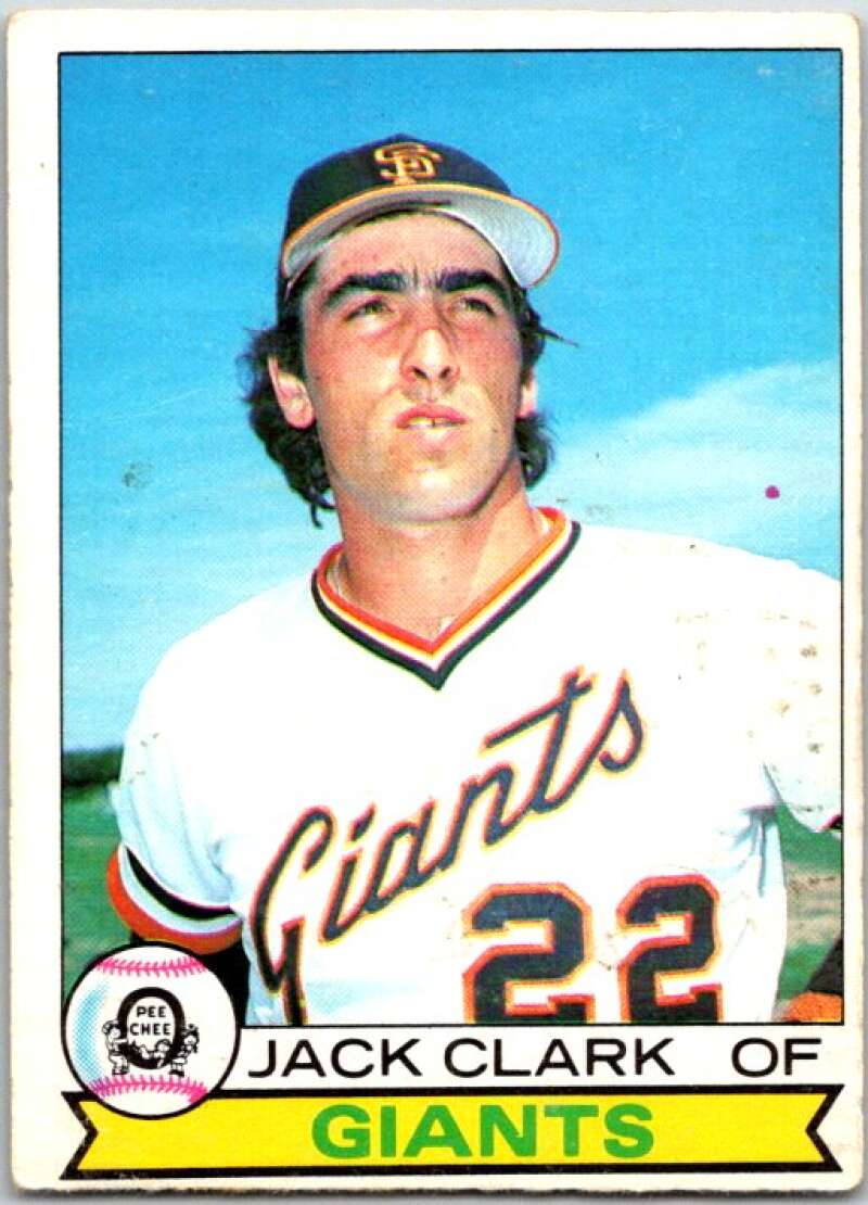 1979 OPC Baseball #268 Jack Clark  San Francisco Giants  V50483 Image 1