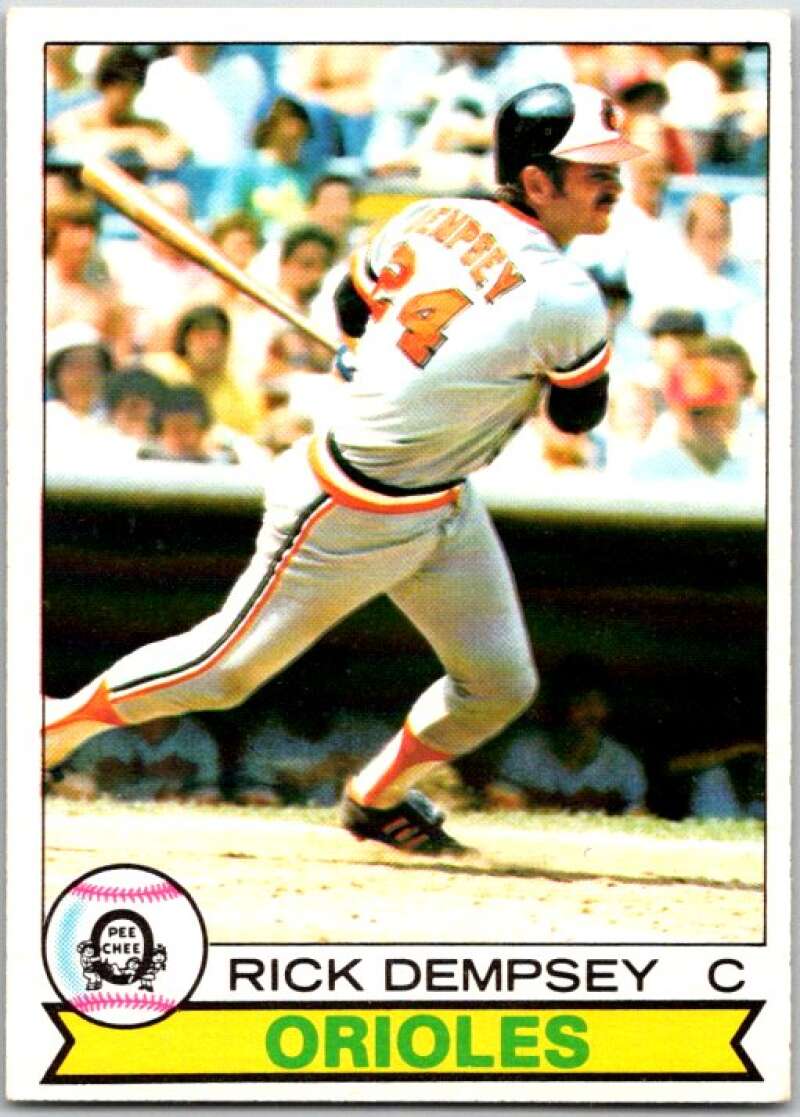 1979 OPC Baseball #312 Rick Dempsey  Baltimore Orioles  V50515 Image 1