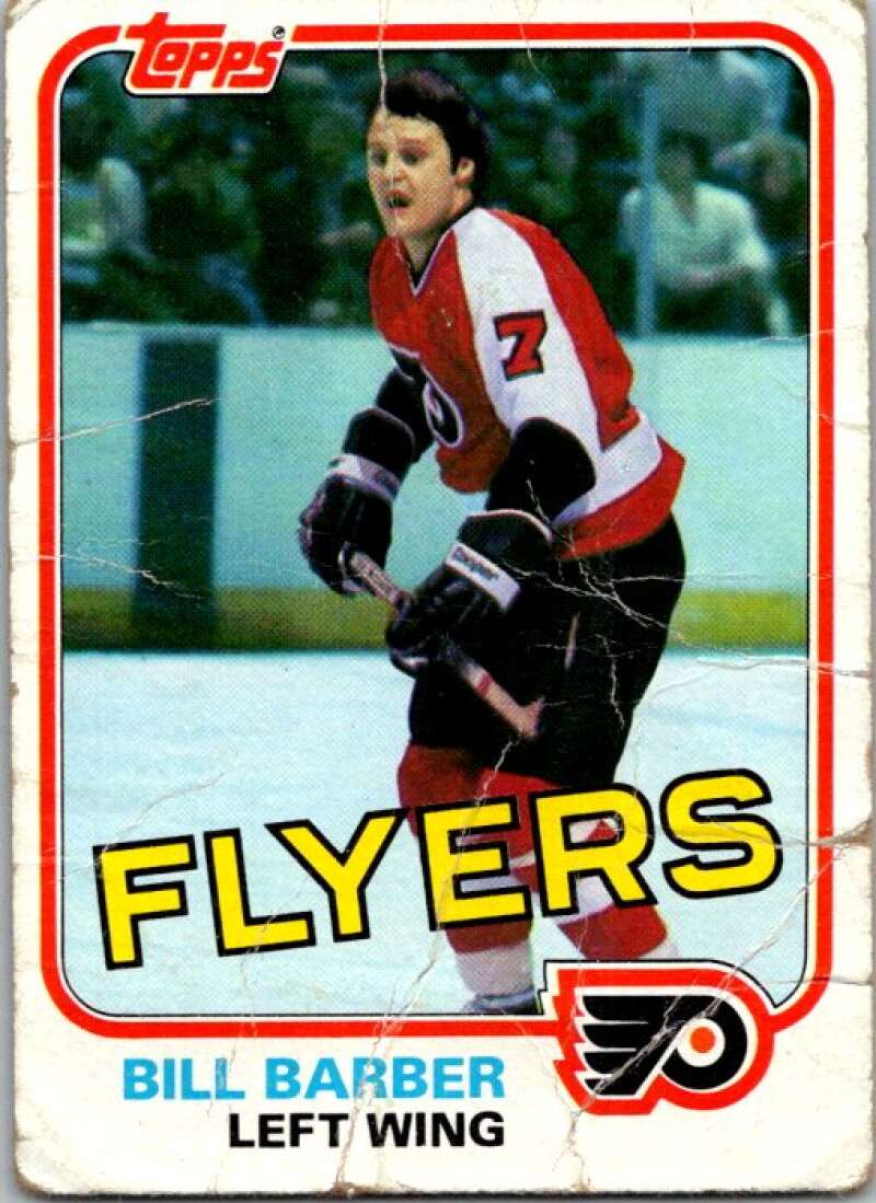 1981-82 Topps #2 Bill Barber  Philadelphia Flyers  V52188 Image 1