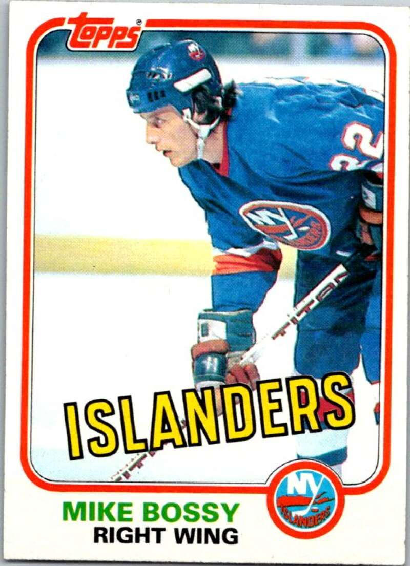 1981-82 Topps #4 Mike Bossy  New York Islanders  V52193 Image 1
