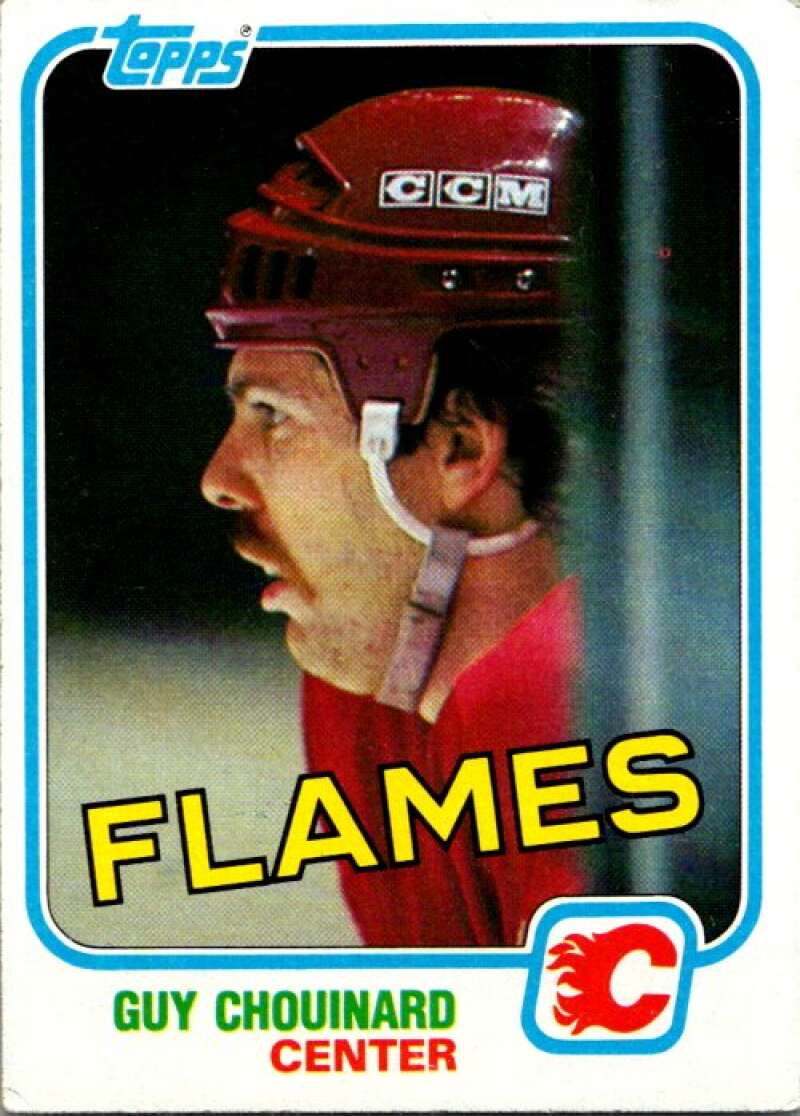 1981-82 Topps #6 Guy Chouinard  Calgary Flames  V52197 Image 1