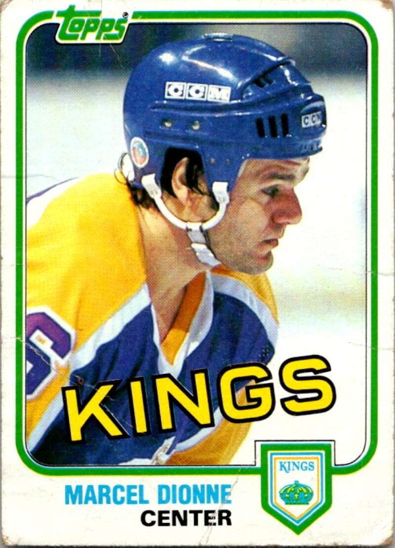 1981-82 Topps #9 Marcel Dionne  Los Angeles Kings  V52204 Image 1