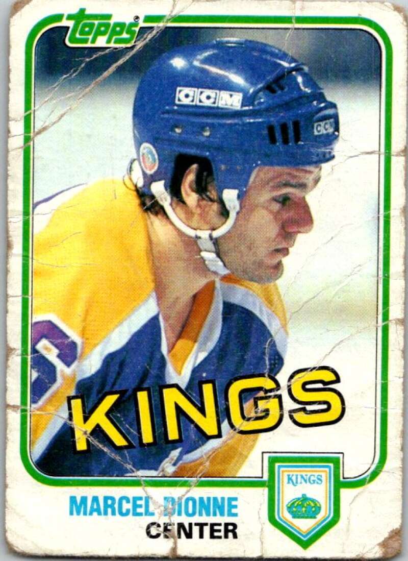 1981-82 Topps #9 Marcel Dionne  Los Angeles Kings  V52205 Image 1