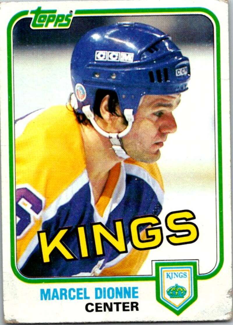 1981-82 Topps #9 Marcel Dionne  Los Angeles Kings  V52207 Image 1