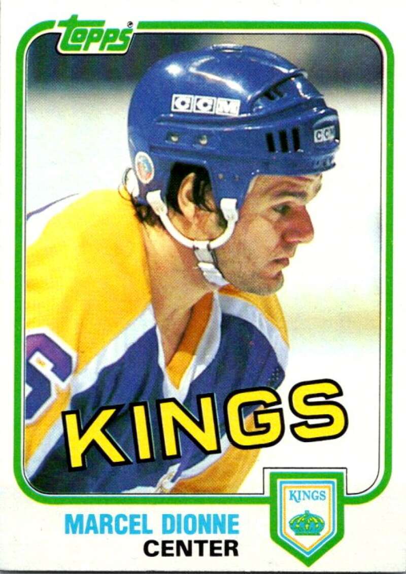 1981-82 Topps #9 Marcel Dionne  Los Angeles Kings  V52208 Image 1