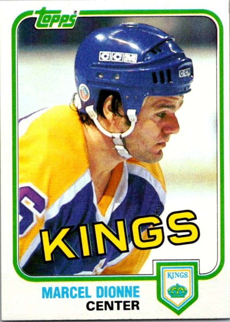1981-82 Topps #9 Marcel Dionne  Los Angeles Kings  V52209 Image 1