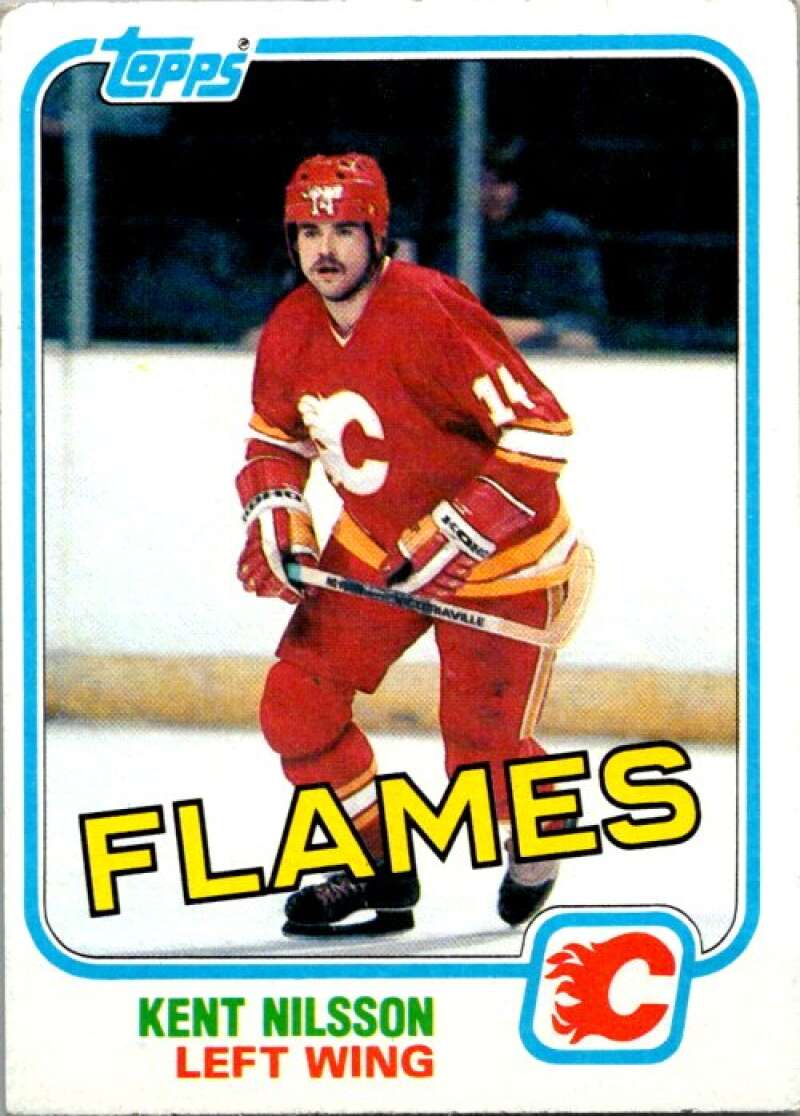 1981-82 Topps #24 Kent Nilsson  Calgary Flames  V52241 Image 1