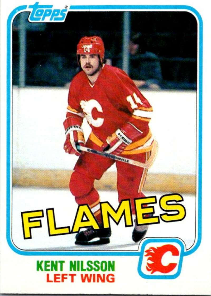 1981-82 Topps #24 Kent Nilsson  Calgary Flames  V52242 Image 1