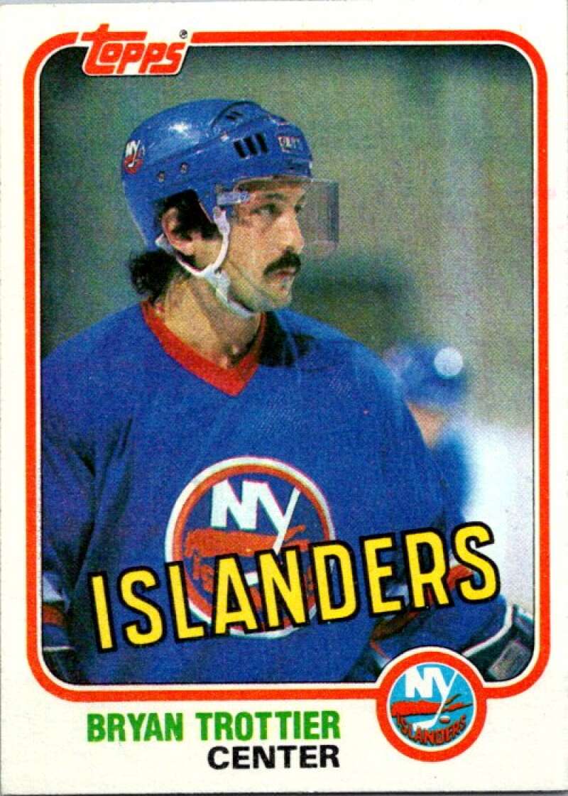 1981-82 Topps #41 Bryan Trottier  New York Islanders  V52306 Image 1