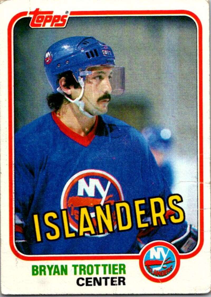 1981-82 Topps #41 Bryan Trottier  New York Islanders  V52307 Image 1