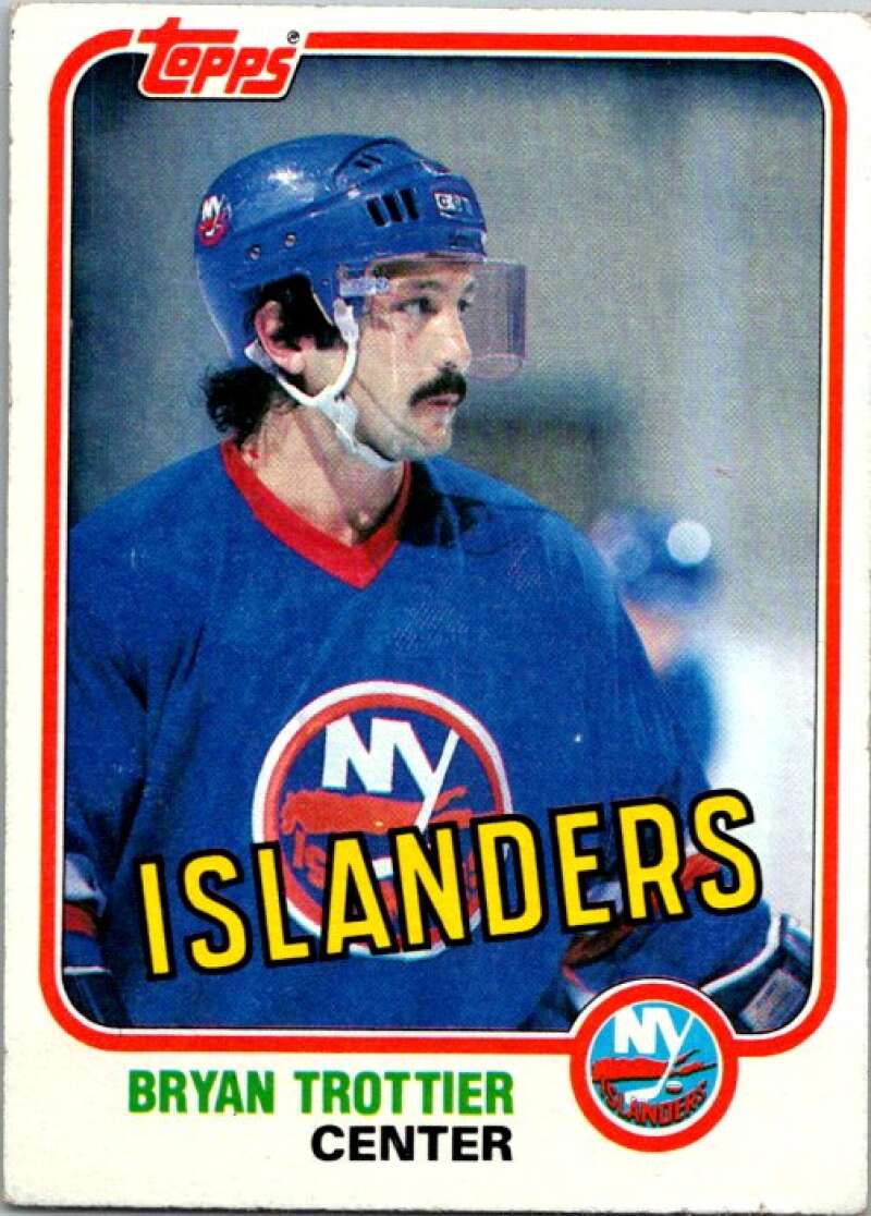 1981-82 Topps #41 Bryan Trottier  New York Islanders  V52308 Image 1