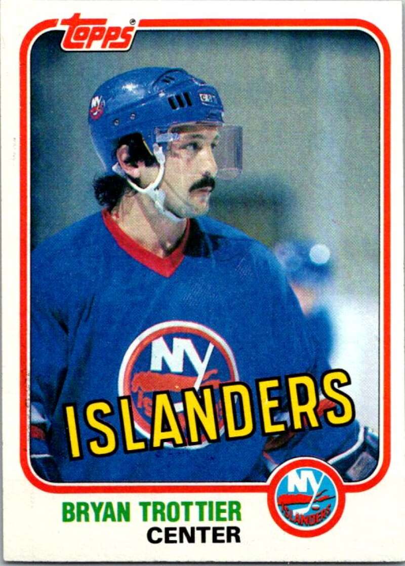 1981-82 Topps #41 Bryan Trottier  New York Islanders  V52312 Image 1