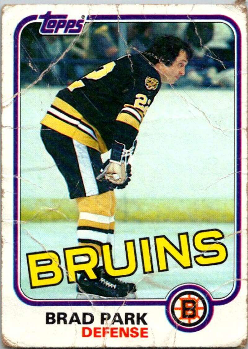 1981-82 Topps #E72 Brad Park  Boston Bruins  V52394 Image 1