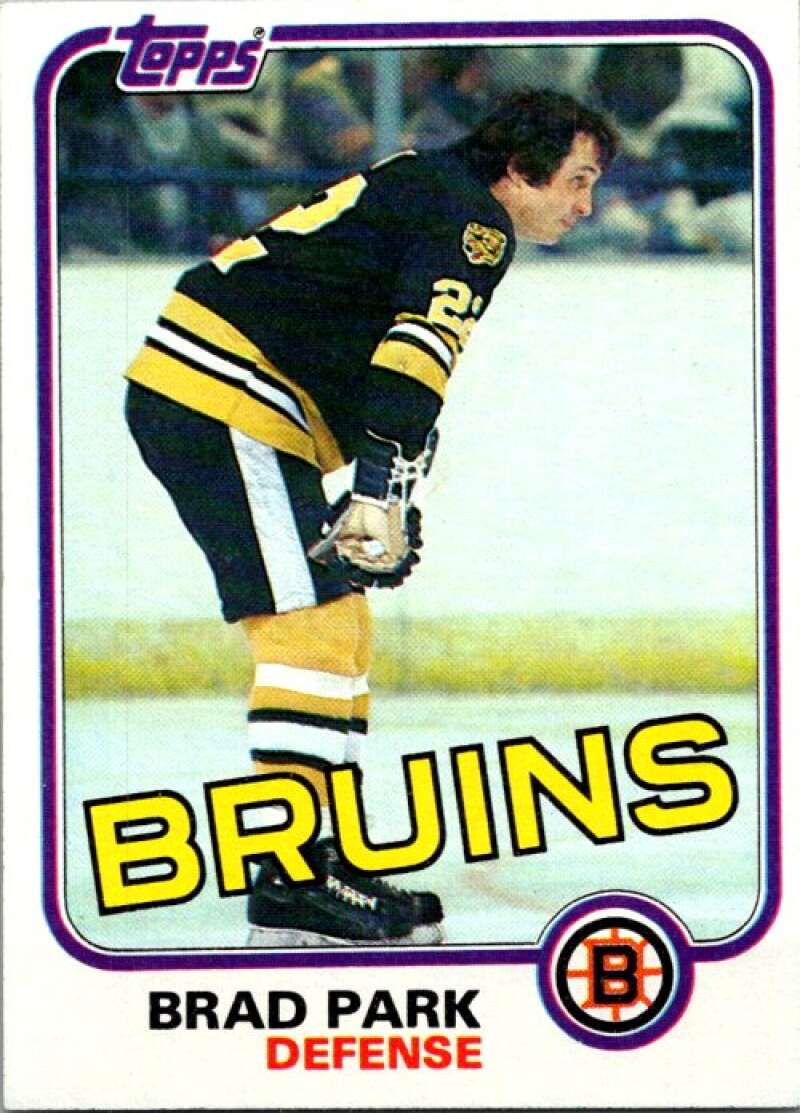 1981-82 Topps #E72 Brad Park  Boston Bruins  V52396 Image 1