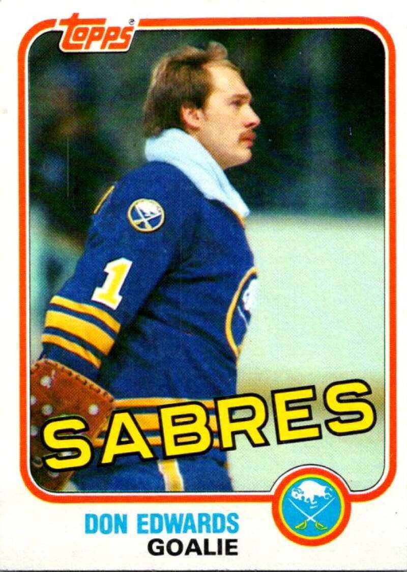 1981-82 Topps #E75 Don Edwards  Buffalo Sabres  V52404 Image 1