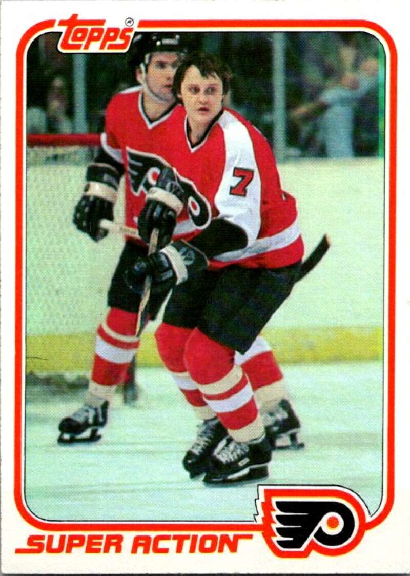 1981-82 Topps #E123 Bill Barber  Philadelphia Flyers  V52494 Image 1