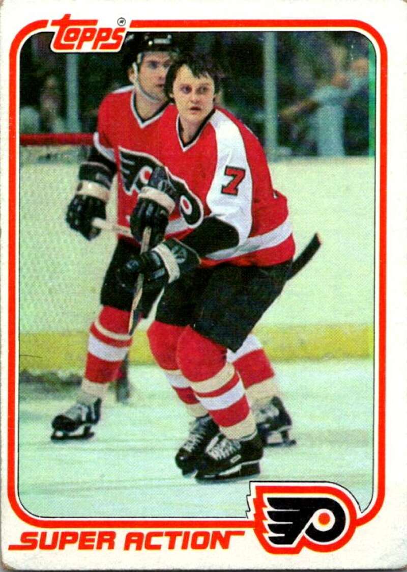1981-82 Topps #E123 Bill Barber  Philadelphia Flyers  V52495 Image 1
