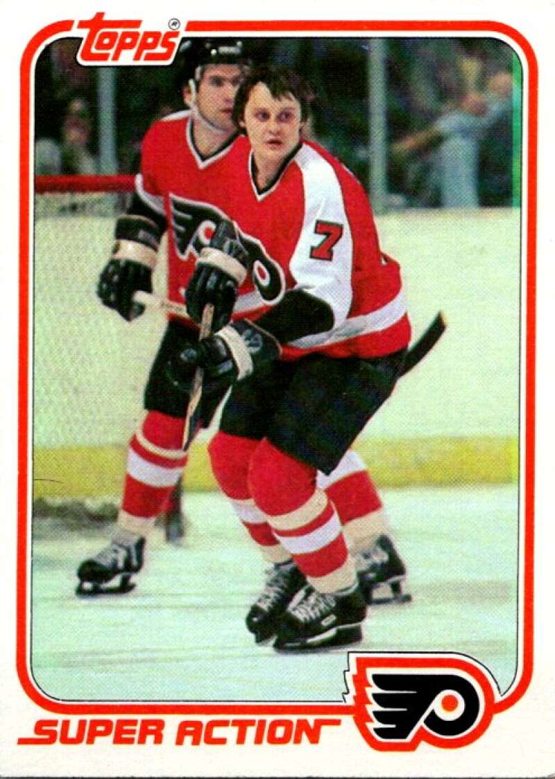 1981-82 Topps #E123 Bill Barber  Philadelphia Flyers  V52496 Image 1