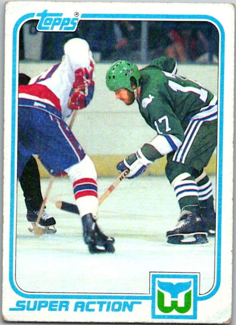 1981-82 Topps #E131 Mike Rogers  Hartford Whalers  V52514 Image 1