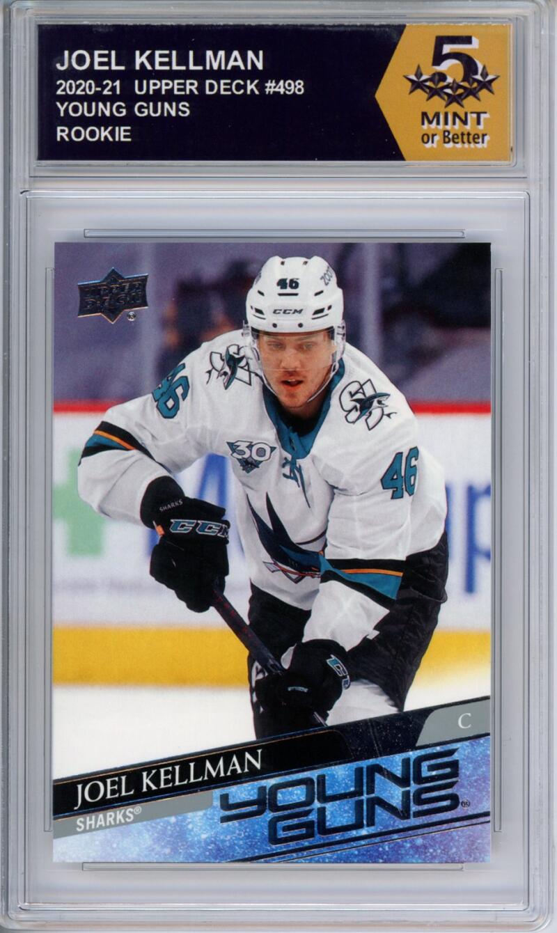 HCWPP - 2020-21 Upper Deck YG #498 Joel Kellman Graded Rookie RC - 294375 Image 1