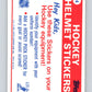 1985-86 Topps Sticker Inserts #14 Buffalo Sabres/9   V52778 Image 2