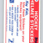 1985-86 Topps Sticker Inserts #27B 19/New Jersey Devils   V52838 Image 2