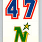 1985-86 Topps Sticker Inserts #29B 47/Minnesota North Stars   V52844 Image 1