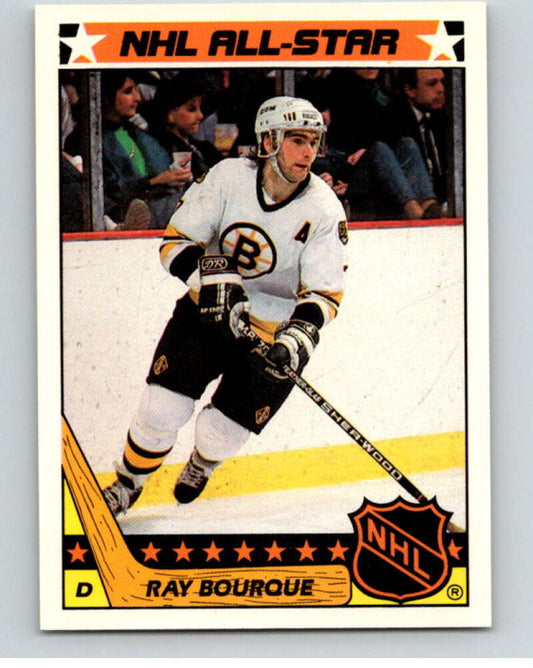 1987-88 Topps Stickers #1 Ray Bourque  Boston Bruins  V52865 Image 1