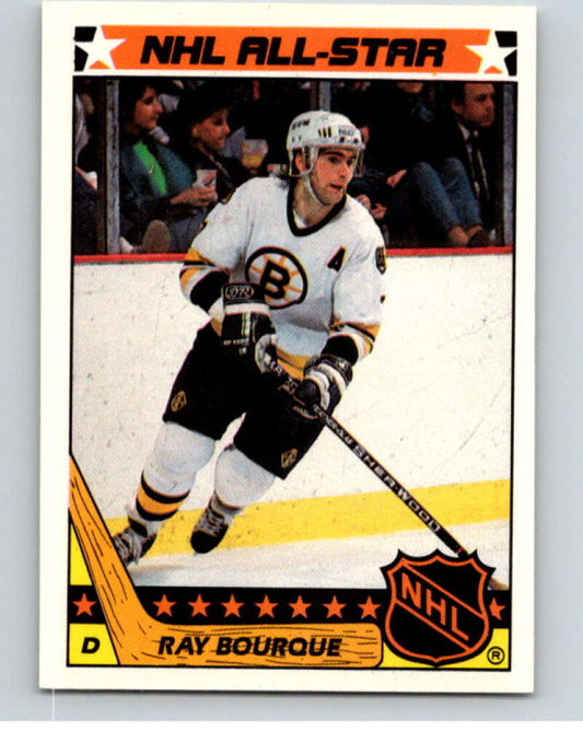 1987-88 Topps Stickers #1 Ray Bourque  Boston Bruins  V52866 Image 1