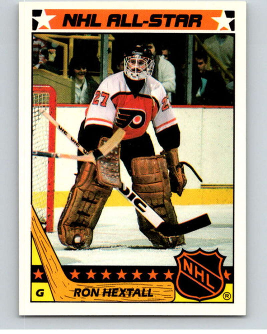 1987-88 Topps Stickers #2 Ron Hextall  Philadelphia Flyers  V52867 Image 1