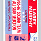 1987-88 Topps Stickers #7 Larry Murphy  Washington Capitals  V52877 Image 2