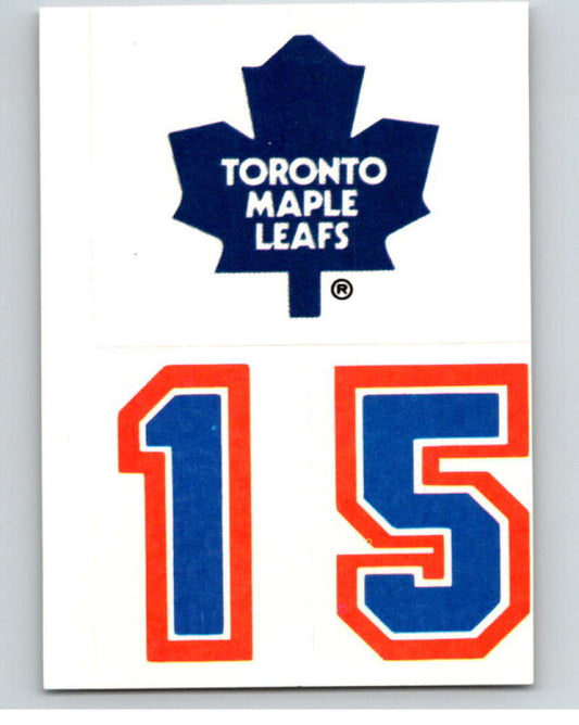 1987-88 Topps Stickers #13 Toronto Maple Leafs   V52888 Image 1