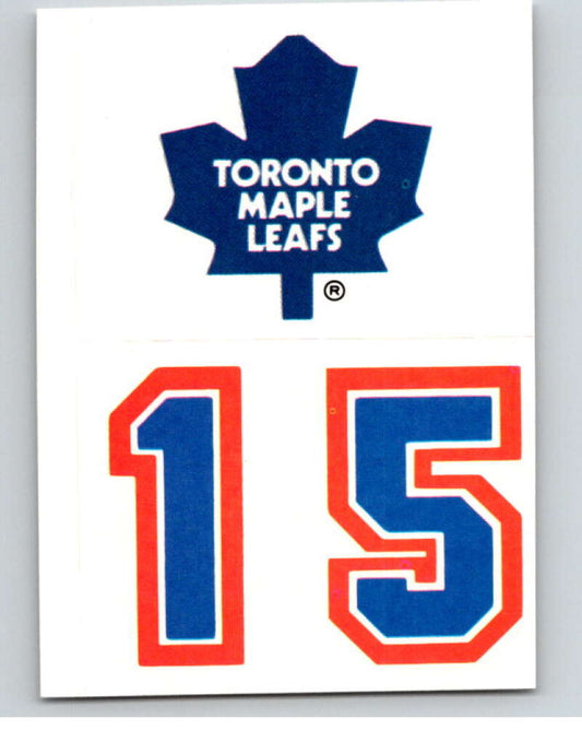 1987-88 Topps Stickers #13 Toronto Maple Leafs   V52889 Image 1