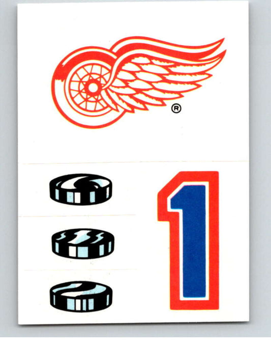 1987-88 Topps Stickers #15 Detroit Red Wings   V52892 Image 1