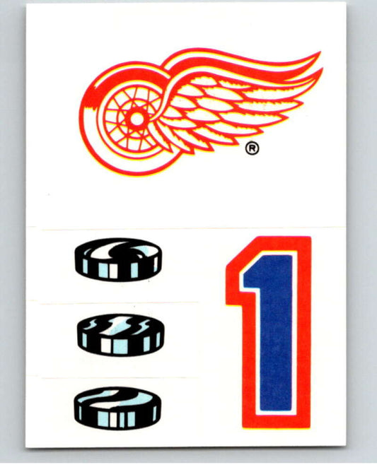 1987-88 Topps Stickers #15 Detroit Red Wings   V52893 Image 1