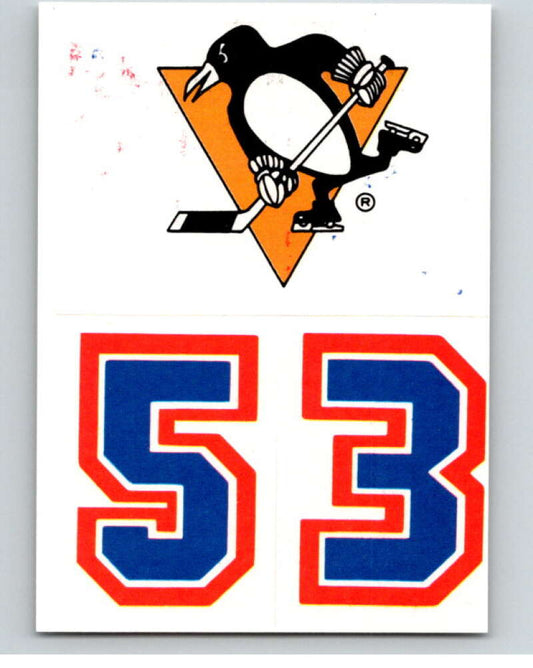 1987-88 Topps Stickers #16 Pittsburgh Penguins   V52894 Image 1