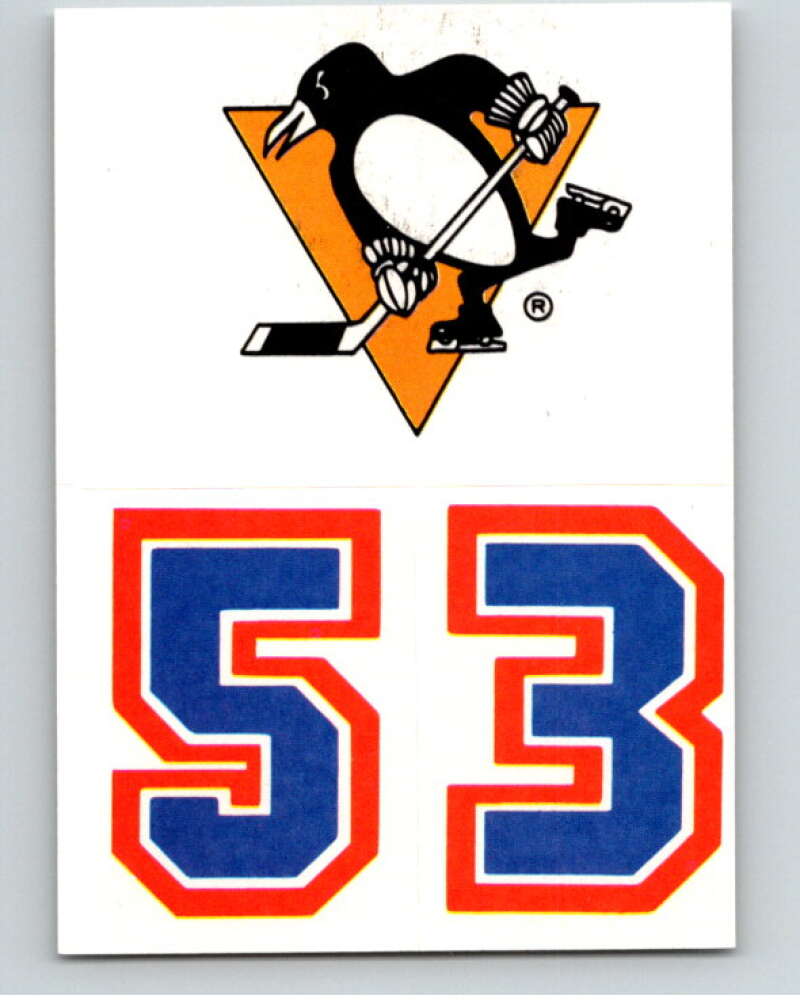 1987-88 Topps Stickers #16 Pittsburgh Penguins   V52895 Image 1