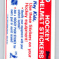 1987-88 Topps Stickers #17 New York Rangers   V52898 Image 2